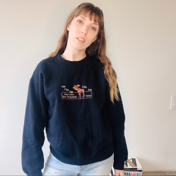 Saint John New Brunswick Sweatshirt Size M - Picture 1 of 2